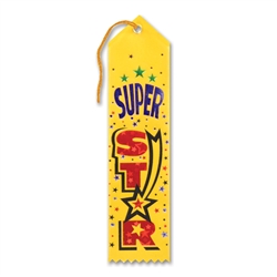 SUPER STAR AWARD RIBBON