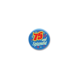 75 & SPLENDID SATIN BUTTON