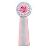 Mom To Be Pink/Blue Deluxe Rosette