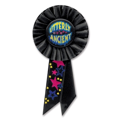 UTTERLY ANCIENT ROSETTE AWARD RIBBON