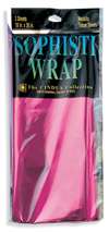 CERISE GLEAM 'N WRAP METALLIC SHEETS