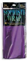 PURPLE GLEAM 'N WRAP METALLIC SHEETS