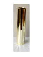 GOLD MIRROR BUD VASE