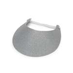 FOAMIES SILVER GLITTER VISOR