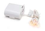 Teeny Bulbsâ„¢ Light Set w/ Battery Pack 20 Clear Rice Bulbs/White Wire