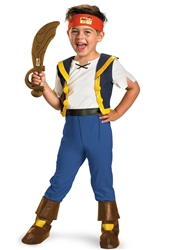 Jake and the Never Land Pirates Deluxe Kids 4-6 Costume