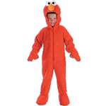 PLUSH ELMO DELUXE KIDS COSTUME - 3T-4T