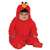 PLUSH ELMO INFANT COSTUME 12-18 MONTHS