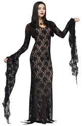 MISS DARKNESS LARGE ADULT COSTUME