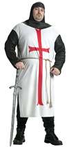 TEMPLAR KNIGHT ADULT COSTUME - PLUS SIZE