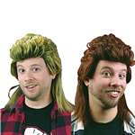 MULLET WIG - BROWN