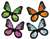 Butterfly Wings Adult Satin