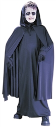 BLACK HOODED CAPE - CHILDREN'S