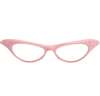 50'S GLASSES PINK/CLEAR