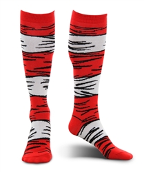 Cat in the Hat Striped Socks