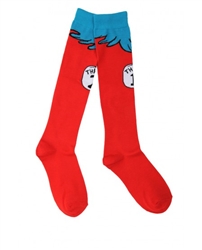 Thing 1&2 Adult Socks