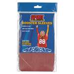 Booster Sleeves - Burgundy