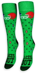 Laces Out Football Freaker Feet Socks