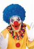 Clown Afro Wig - Blue