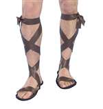 ROMAN SANDALS - BROWN