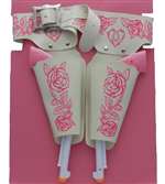 COWGIRL GUNS AND HOLSTER SET