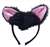 CAT HEADBAND WITH ATTACHED EARS