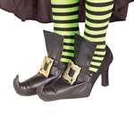 WITCH SHOE COVERS - GOLD