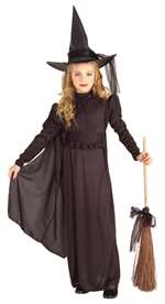 CLASSIC WITCH KIDS COSTUME - MEDIUM