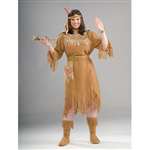 INDIAN MAID PLUS SIZE ADULT COSTUME