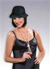 Black Flapper Hat