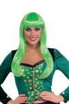 Irish Lass Wig - Green