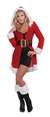 Enchanting Miss Santa Shirt Coat