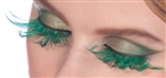 Green St Patrick's Day Eyelashes