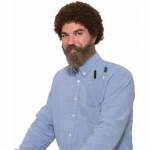 1980's Man Wig And Beard Set