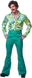 1970's Dude Green Adult XL Costume