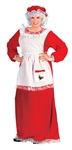 MRS. CLAUS PROMOTIONAL ADULT COSTUME - PLUS SIZE