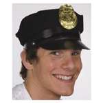 Cotton Police Cap With Badge