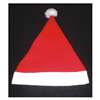 RED FELT SANTA HAT WITH POM POM