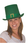 St Patrick's Felt Tall Hat