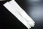 WHITE SATIN 23  GLOVES