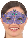 Mardi Gras Metal Filigree Mask