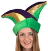 Mardi Gras Velvet Jester Hat