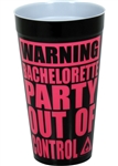Warning Bachelorette Plastic Cup