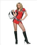 Speed Racer Race Car Driver Costume Dress - Medium/Large