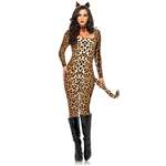 COUGAR LYCRA CATSUIT - MEDIUM/LARGE