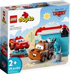 Lightning McQueen And Tow Mater's Car Wash LEGO DUPLO Set