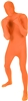 Orange Morphsuit Extra Large Adult