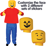 Mr. Block Head Kids Costume - Large