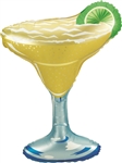 Margarita Glass Shaped Mylar Balloon