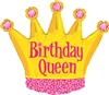 Birthday Queen Mylar Balloon